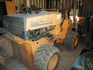 1998 Case 360 Trencher 6 ' Boom And Angle Blade photo