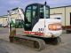 2005 Bobcat 341 Hydraulic Excavator,  Full Cab,  Air,  Heat,  11900 Pound Machine Excavators photo 1