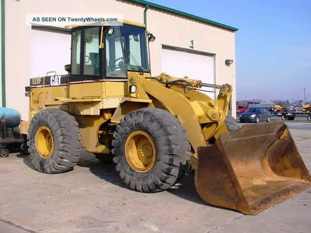 Caterpillar 928f Wheel Loader With Cab,  Gp Bucket,  Low Hour Township Machine Wheel Loaders photo