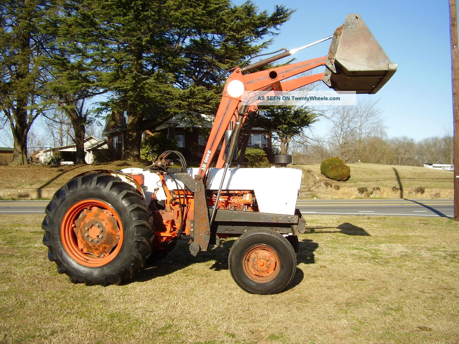 990 Case David Brown Diesel 2wd Loader Tractor Tractors photo