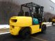 Komatsu 10000 Lb Capacity Forklift Lift Truck Pneumatic Tire Triple Stage Diesel Forklifts & Other Lifts photo 4