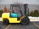 Komatsu 10000 Lb Capacity Forklift Lift Truck Pneumatic Tire Triple Stage Diesel Forklifts & Other Lifts photo 6
