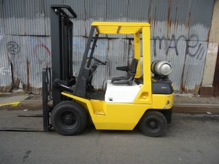 Tcm Forklift With Pneumatic Air Tires 5000lbs photo