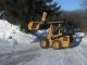 Holland 555 Deluxe 1940hrs.  With Factory Cab And Snowblower Skid Steer Loaders photo 4