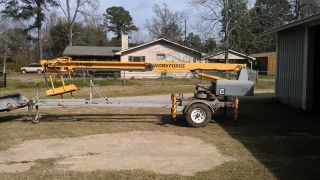 Bil Jax 4232 Towable Boom Lift,  42 ' Working Height,  32 ' Outreach,  Only 89 Hrs photo