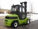 Clark Cmp50sd 11000 Lb Capacity Forklift Lift Truck Dual Pneumatic Tires Forklifts & Other Lifts photo 2