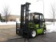 Clark Cmp50sd 11000 Lb Capacity Forklift Lift Truck Dual Pneumatic Tires Forklifts & Other Lifts photo 5