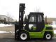Clark Cmp50sd 11000 Lb Capacity Forklift Lift Truck Dual Pneumatic Tires Forklifts & Other Lifts photo 6