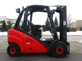 2007 Linde H30t 6000 Lb Capacity Forklift Lift Truck Solid Pneumatic Tire photo