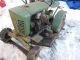 Antique Panzer Tractor T - 70 B W/ Mower Deck Cast Iron Front End Solid Tractor Other photo 2