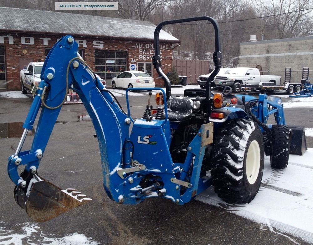 2011 Ls Tractor R4041, 41 Hp, Loader And Backhoe, 1owner, 300 Hours