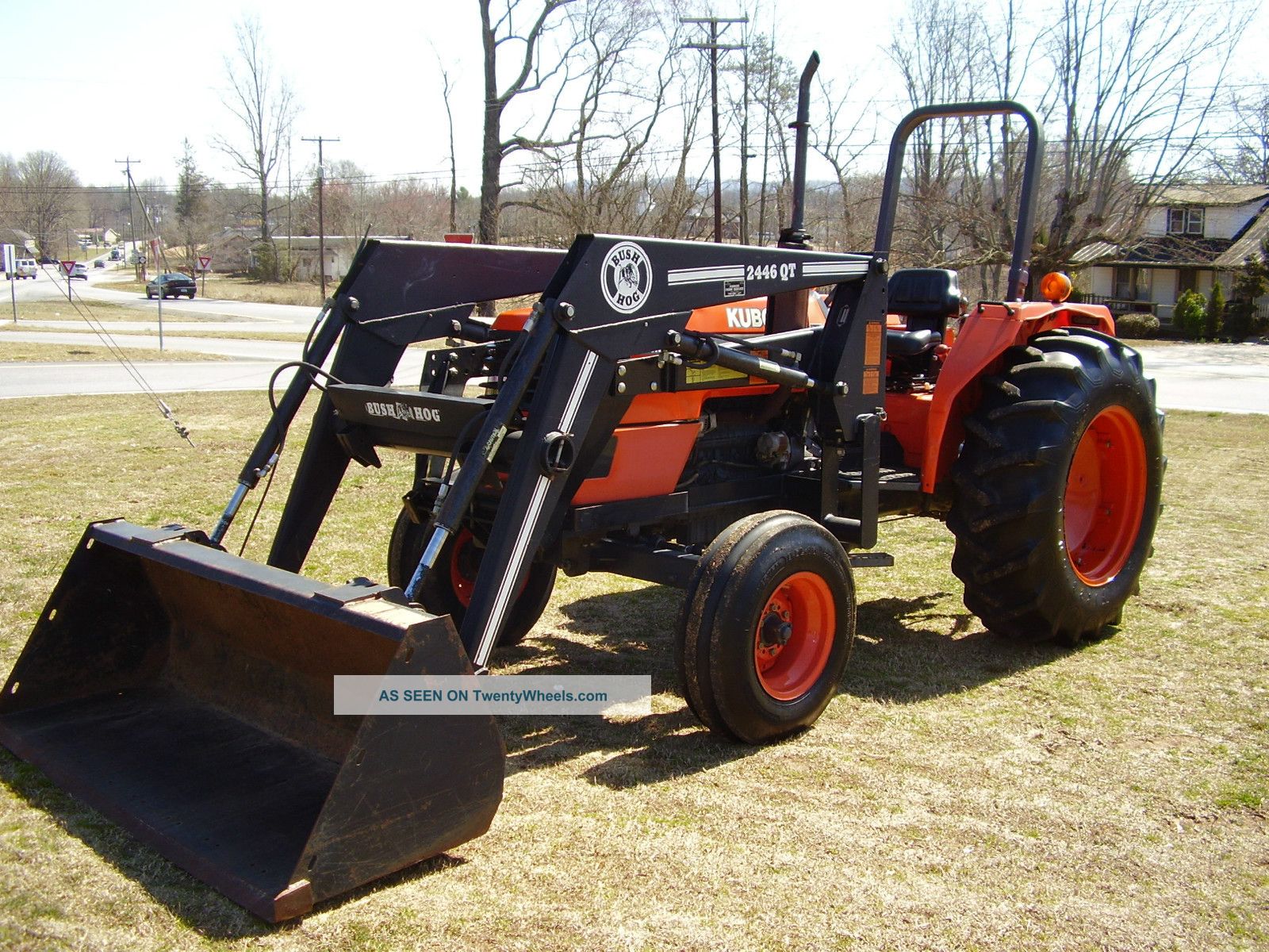 Kubota M5400 2wd Loader Tractor 924 Hours Tractors photo