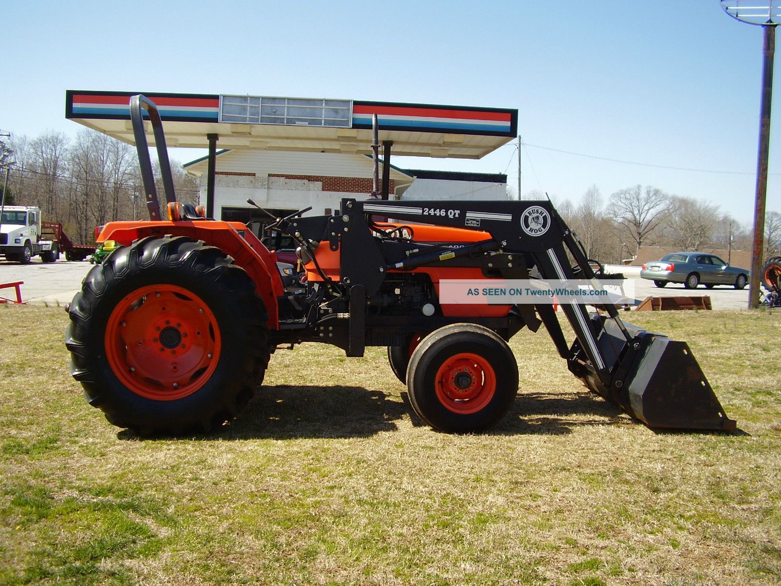Kubota M5400 2wd Loader Tractor 924 Hours
