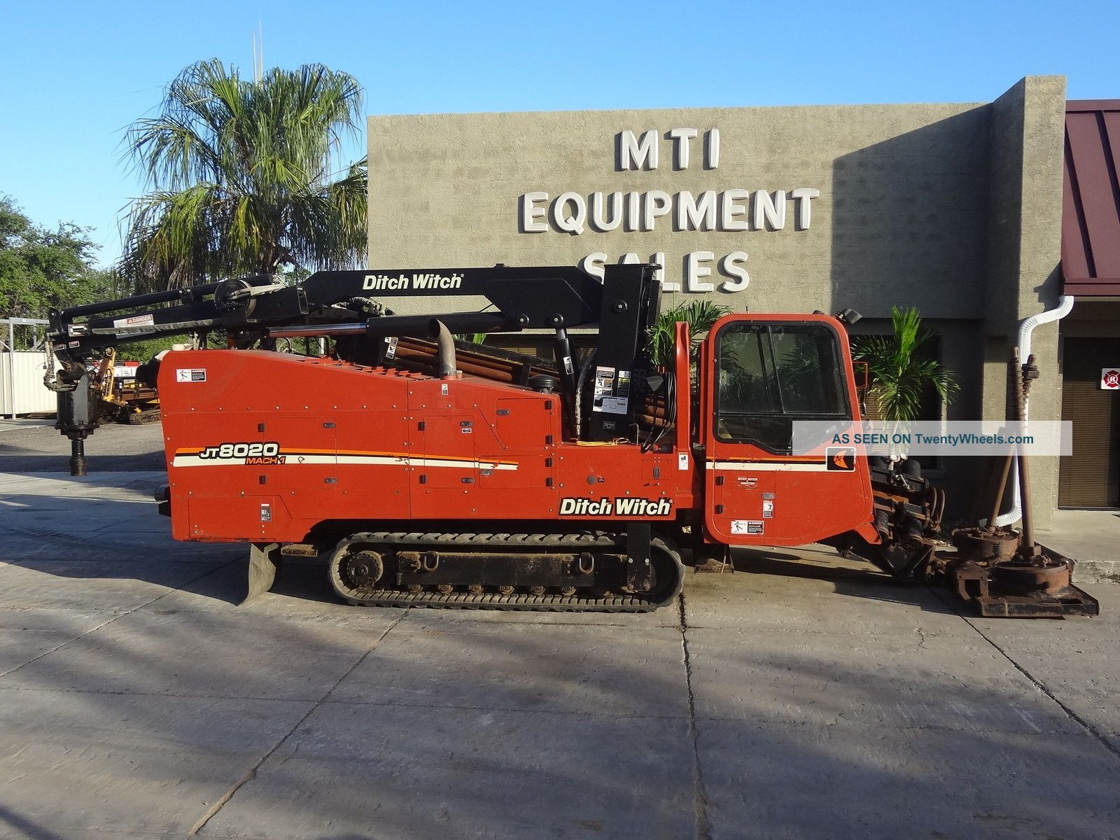 2008 Ditch Witch Jt8020 Mach 1 Directional Drill Boring Machine Directional Drills photo