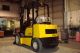 2002 Yale 6000 Lb Capacity Forklift Lift Truck Pneumatic Tire Triple Stage Mast Forklifts & Other Lifts photo 2