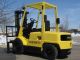 2002 Hyster H60xm Forklift 6000lb Pneumatic Diesel Lift Truck Side Shift Forklifts & Other Lifts photo 5