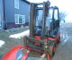 Linde H25d - 03 5000 Lb Diesel Fork Lift Truck Solid Pneumatic Tires Forklifts & Other Lifts photo 2