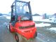 Linde H25d - 03 5000 Lb Diesel Fork Lift Truck Solid Pneumatic Tires Forklifts & Other Lifts photo 4