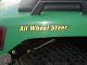 John Deere 425 All Wheel Steer Tractor W/ Snow Blower,  Mower & Power Flow Bagger Tractors photo 3