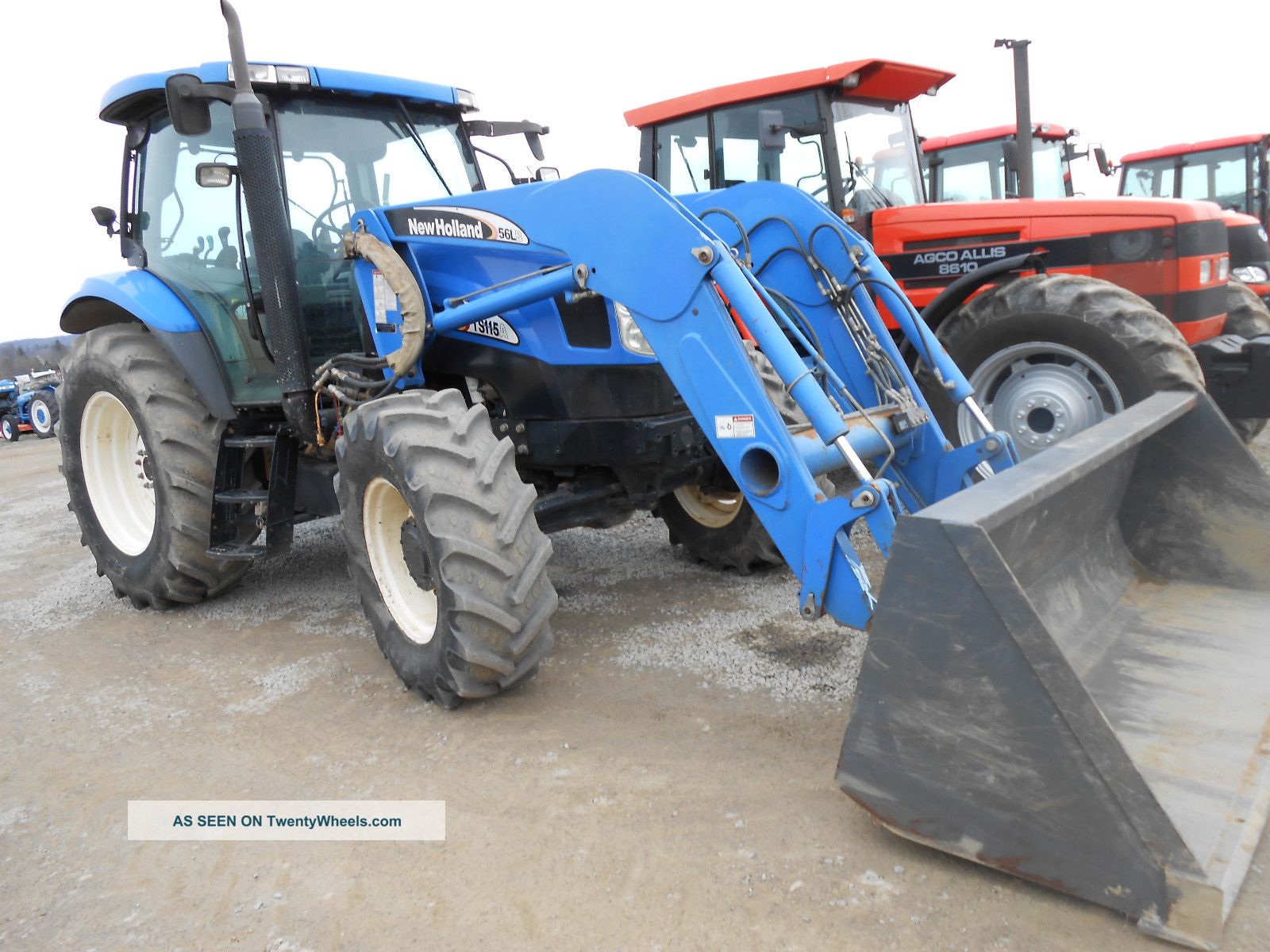 Holland Ts115 - A Cab Air Revercer Loader 4x4 Low Hrs In Pa Tractors photo