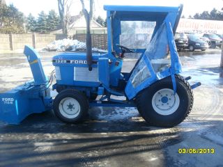 1998 Ford 1320 4x4 Tractor W/extras photo