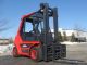 2004 Linde 15000 Lb Capacity Forklift Lift Truck Solid Rough Terrain Tires Forklifts & Other Lifts photo 2
