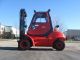 Linde H45d 10000 Lb Capacity Forklift Lift Truck Pneumatic Tire Cab W/heat Forklifts & Other Lifts photo 1