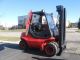 Linde H45d 10000 Lb Capacity Forklift Lift Truck Pneumatic Tire Cab W/heat Forklifts & Other Lifts photo 3