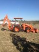 Kubota L48 Backhoe Loader Tractor 4x4 Three Point Hitch Diesel Hoe Rubber Tire Tractors photo 2