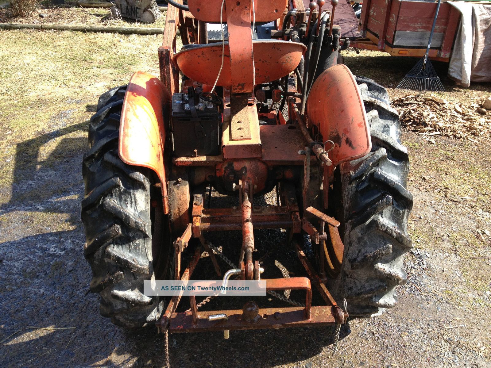 Economy Powerking Tractor With 5 Attachments And Front End Loader Fel