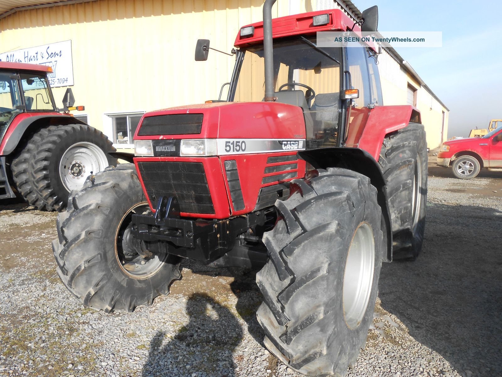 Case 5150 4x4 Cab Power Shift 112 Hp Radial Tires In Pa Tractors photo