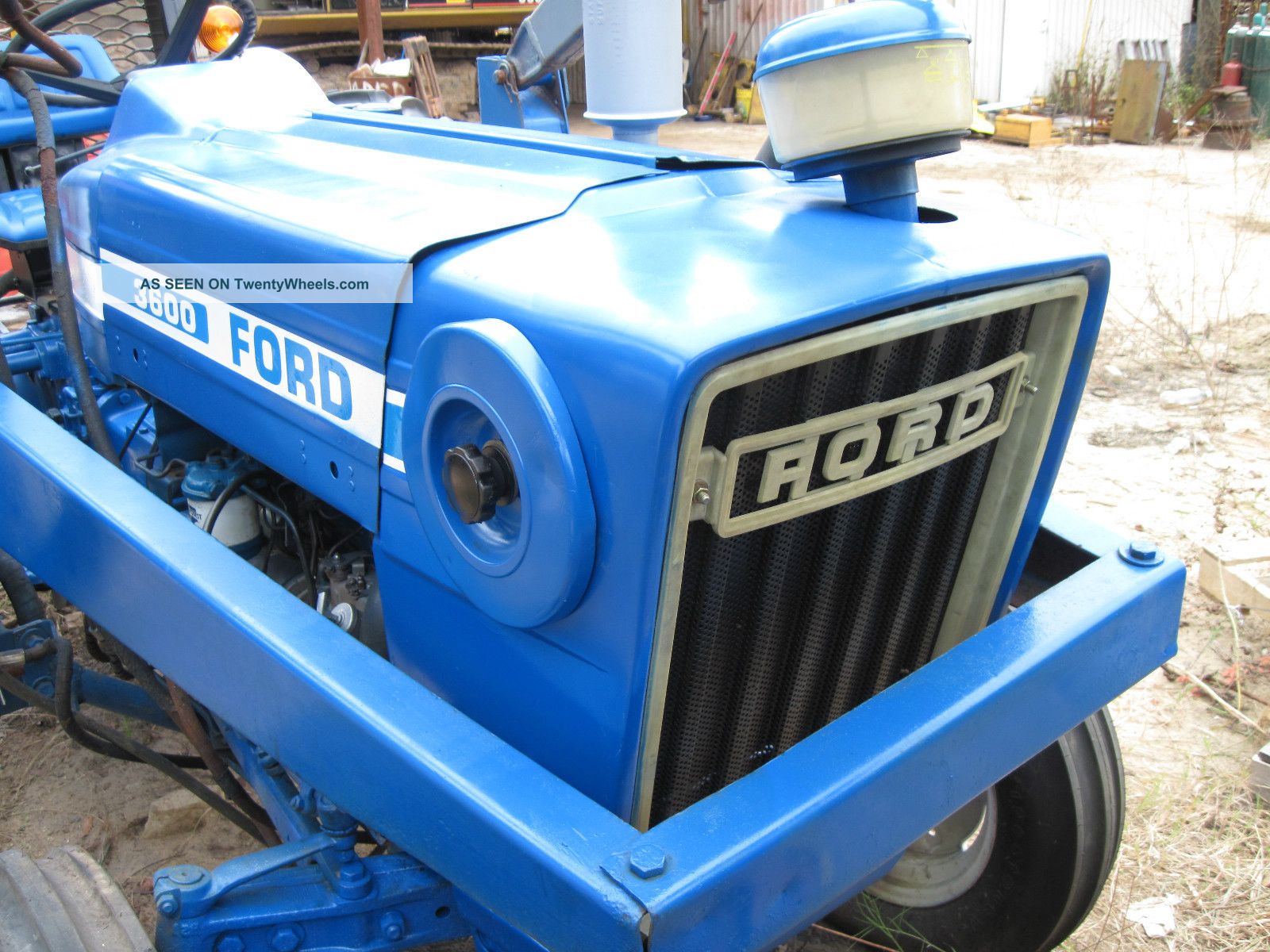 Ford 3600 diesel tractor specs