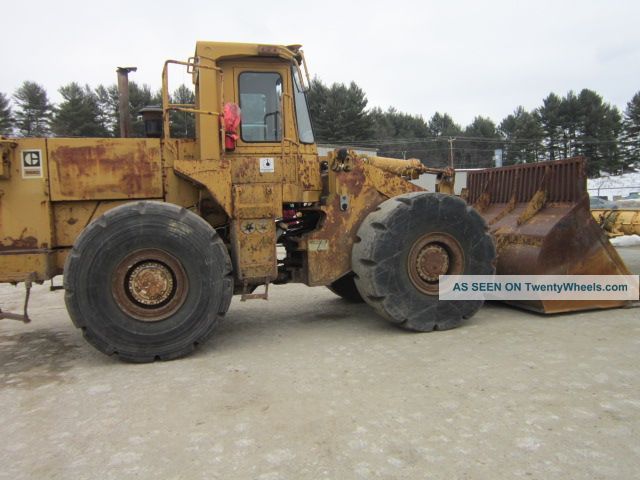 1986 Cat 966d Wheel Loader