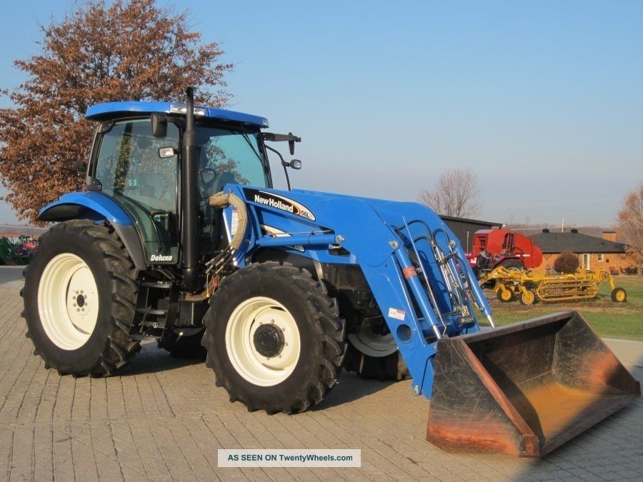 2006 Holland Ts115a 4wd Tractor W Loader Tractors photo