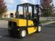 2002 Yale 8000 Lb Capacity Forklift Lift Truck Pneumatic Tire Triple Stage Mast Forklifts & Other Lifts photo 1