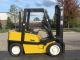 2002 Yale 8000 Lb Capacity Forklift Lift Truck Pneumatic Tire Triple Stage Mast Forklifts & Other Lifts photo 5