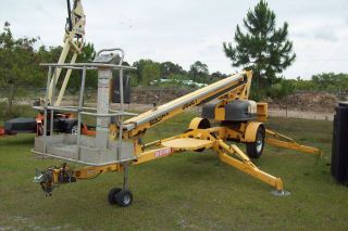 Bil Jax 3632t 41 ' Boom Lift,  Auto Leveling,  2008,  Buy Before We Paint & Save photo
