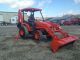 Kubota L39 Backhoe Loader Tractor 4x4 Three Point Hitch Diesel Hoe Rubber Tire Tractors photo 6