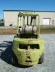 Clark Lift Pneumatic Tire Forklift Prophane Fuel 7150lb Rated Lifts photo 1