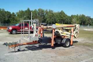 Jlg T350 41 ' Boom Lift,  Auto Leveling,  Battery Powered,  2007,  Best Price On Ebay photo