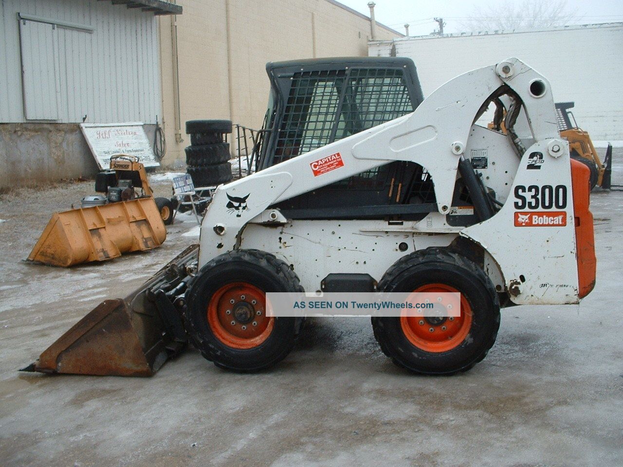2007 Bobcat S300 2 - Speed Cab/heat Low Hrs: 1995 Skid Steer Loaders photo