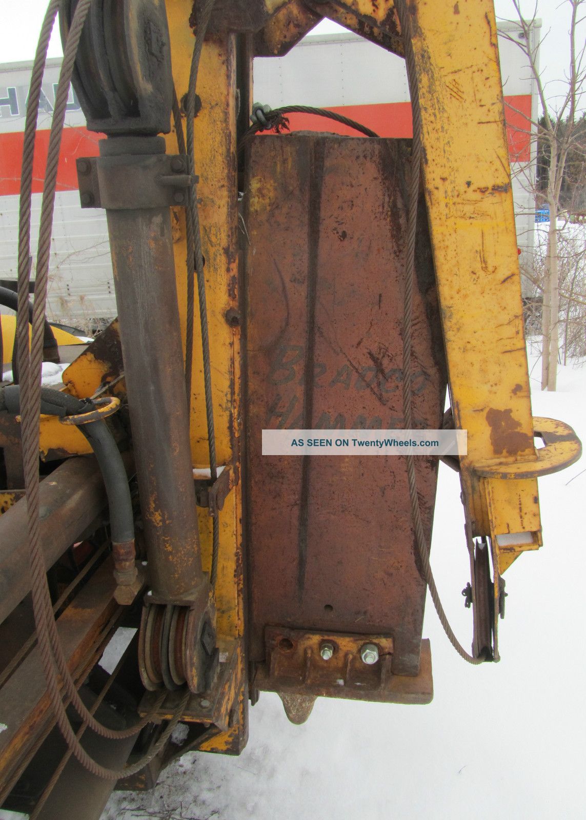 1969 Case 580ck With Bucket & Bradco Hammer