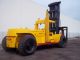 Hyster Forklift H620b 65000lb Capacity Detroit Diesel Pneumatic Tire Sideshifter Forklifts & Other Lifts photo 3