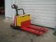 Raymond Electric Pallet Jack - T112 - Ride On - 6,  000 Lb Capacity Forklifts & Other Lifts photo 1