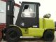 Clark Pneumatic 12,  000 Lb Cgp55 Full Cab Forklift Lift Truck Forklifts & Other Lifts photo 1