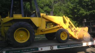 Case Tractor Backhoe 580c Diesel Loader Forklift Excavator Industrial Machine photo