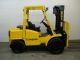 2006 Hyster 9000lb Capacity Forklift Lift Truck Pneumatic Tire Triple Stage Mast Forklifts & Other Lifts photo 4