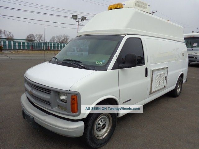 2001 Chevrolet 3500 Fully Equipped Sewer Inspection Van Truck Delivery / Cargo Vans photo