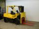 2007 Hyster 8000lb Capacity Forklift Lift Truck Pneumatic Tire Triple Stage Mast Forklifts & Other Lifts photo 6