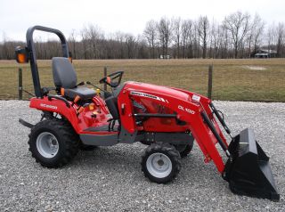 2012 Massey Ferguson Gc 2400 Compact Tractor & Front Loader - 4x4 photo